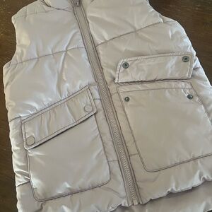 Zella Kids Light pink Puffer Vest